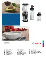 Предварительный просмотр 1 страницы Bosch MMBM4 Series Instruction Manual