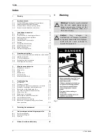 Preview for 2 page of Bosch Model GWH 425 User Manual