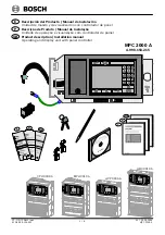 Bosch MPC 2000 A Product Description/Installation Manual preview