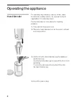 Предварительный просмотр 6 страницы Bosch MSM 5000 UC Use And Care Manual