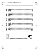 Предварительный просмотр 2 страницы Bosch MSM62 Series Operating Instructions Manual