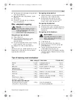 Preview for 31 page of Bosch MSM62 Series Operating Instructions Manual