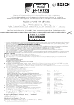 Предварительный просмотр 50 страницы Bosch MSM6B Series Instruction Manual