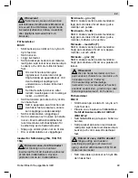 Preview for 49 page of Bosch MSM78 Series Operating Instructions Manual