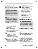 Preview for 90 page of Bosch MSM78 Series Operating Instructions Manual