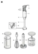 Предварительный просмотр 2 страницы Bosch MSME6110CN Instruction Manual