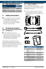 Предварительный просмотр 8 страницы Bosch MTS 6531 Operating Instruction