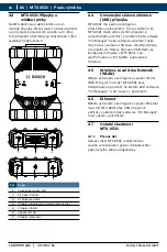 Предварительный просмотр 66 страницы Bosch MTS 6531 Operating Instruction