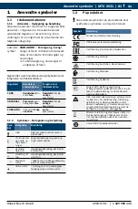 Preview for 81 page of Bosch MTS 6531 Operating Instruction