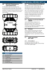 Предварительный просмотр 85 страницы Bosch MTS 6531 Operating Instruction