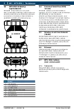 Предварительный просмотр 180 страницы Bosch MTS 6531 Operating Instruction