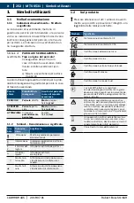 Предварительный просмотр 252 страницы Bosch MTS 6531 Operating Instruction