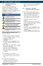 Предварительный просмотр 316 страницы Bosch MTS 6531 Operating Instruction