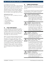 Preview for 4 page of Bosch MTS 6534 User Manual