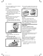 Предварительный просмотр 8 страницы Bosch MUC22 Series Instruction Manual