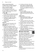 Preview for 40 page of Bosch MultiTalent 8 MC812 Series Instruction Manual