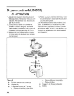 Предварительный просмотр 48 страницы Bosch MUM 4405 UC Instruction Manual