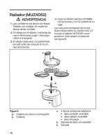 Предварительный просмотр 76 страницы Bosch MUM 4405 UC Instruction Manual