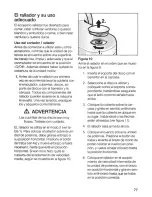 Предварительный просмотр 77 страницы Bosch MUM 4405 UC Instruction Manual