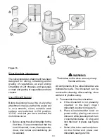 Предварительный просмотр 18 страницы Bosch MUM 7000 UC Owner'S Manual