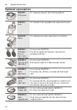 Preview for 28 page of Bosch MUM50149 Instruction Manual