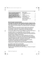 Предварительный просмотр 3 страницы Bosch MUM54Q Series Operating Instructions Manual