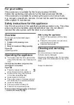 Preview for 3 page of Bosch MUM57830GB/05 Instruction Manual