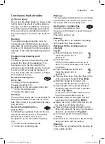 Preview for 9 page of Bosch MUM58224 Instruction Manual