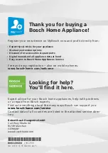 Preview for 252 page of Bosch MUM5X Series User Manual