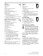 Preview for 42 page of Bosch MUM6N Series Operating Instructions Manual