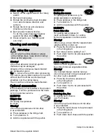 Preview for 9 page of Bosch MUMXL40G Operating Instructions Manual