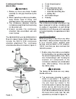 Предварительный просмотр 4 страницы Bosch MUZ 4 DS2 Care And Use