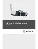 Bosch NBC-255-W Installation And Operation Manual предпросмотр