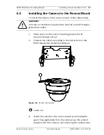 Предварительный просмотр 11 страницы Bosch NDA-FMT200-DOME Installation Manual