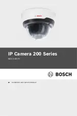 Bosch NDC-225-PI Installation And Operation Manual предпросмотр