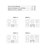 Предварительный просмотр 2 страницы Bosch NEM 74.. Use And Care Manual