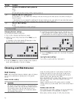 Предварительный просмотр 14 страницы Bosch nem5466UC Use And Care Manual