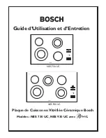 Предварительный просмотр 17 страницы Bosch NES 730 UC Use And Care Manual