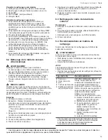 Предварительный просмотр 39 страницы Bosch NETP069SUC User And Care Manual