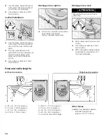 Предварительный просмотр 10 страницы Bosch Nexxt 100 Series WFMC1001UC Operating, Care And Installation Instructions Manual