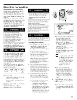 Предварительный просмотр 11 страницы Bosch Nexxt 100 Series WFMC1001UC Operating, Care And Installation Instructions Manual