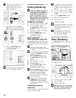 Preview for 20 page of Bosch Nexxt 100 Series WFMC1001UC Operating, Care And Installation Instructions Manual