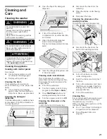 Preview for 21 page of Bosch Nexxt 100 Series WFMC1001UC Operating, Care And Installation Instructions Manual