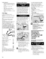 Preview for 44 page of Bosch Nexxt 100 Series WFMC1001UC Operating, Care And Installation Instructions Manual