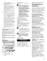 Preview for 45 page of Bosch Nexxt 100 Series WFMC1001UC Operating, Care And Installation Instructions Manual