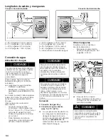 Preview for 64 page of Bosch Nexxt 100 Series WFMC1001UC Operating, Care And Installation Instructions Manual