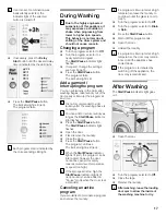 Preview for 17 page of Bosch Nexxt 100 Series Operating, Care And Installation Instructions Manual