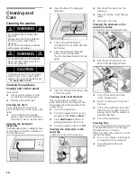 Preview for 18 page of Bosch Nexxt 100 Series Operating, Care And Installation Instructions Manual