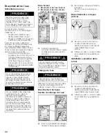 Preview for 32 page of Bosch Nexxt 100 Series Operating, Care And Installation Instructions Manual