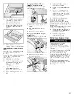 Preview for 43 page of Bosch Nexxt 100 Series Operating, Care And Installation Instructions Manual